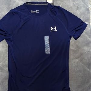 Men's small Under Armour navy heatgear T-shirt
